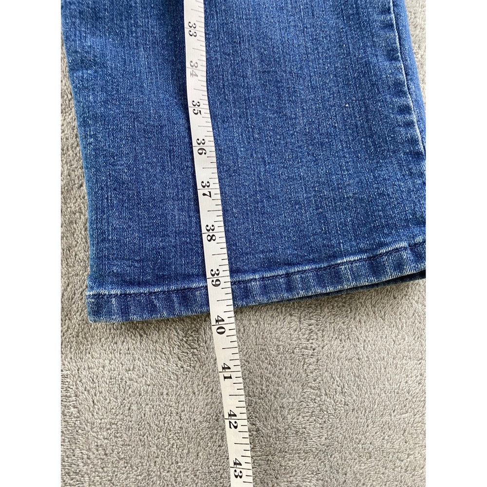 Gloria Vanderbilt Amanda Jeans Womens 16S Blue High Rise Tapered Straight Leg - Picture 8 of 15